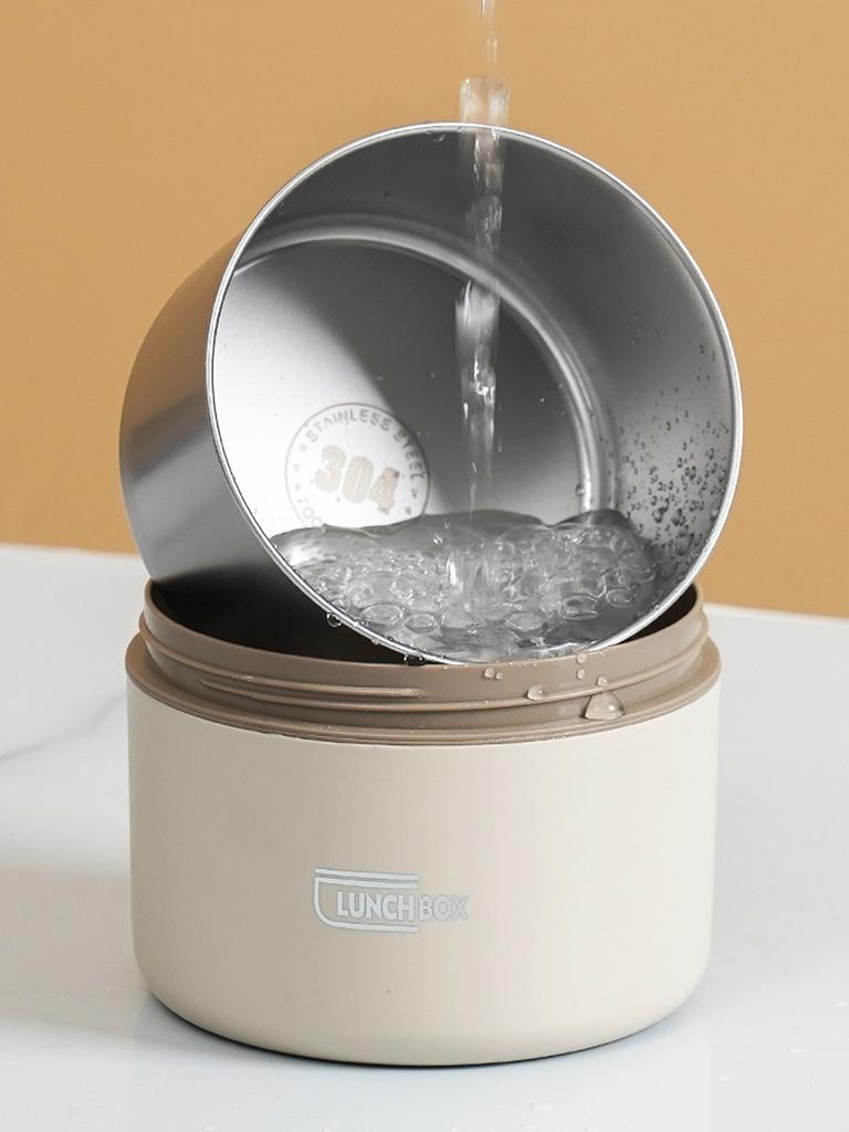 3pcs microwave portable insulated food container lunch box stainless steel bento box insulated leak proof lunch bag set