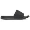 MLB Slipper Slide Slippers Unisex Black White Sneakers 3ALPAD423-50BKS