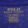 Polo Ralph Lauren Short Sleeve V Neck T-shirt M Blue Purple CLASSIC FIT Men's Used
