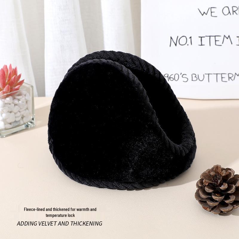 Unisex Velvet Winter Earmuffs: Cozy, Antifreeze Ear Warmers for Cold Weather Protection