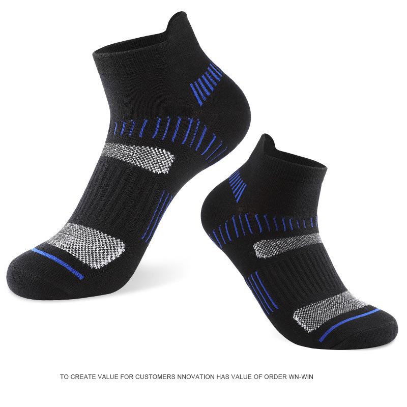 

Men s Short Cotton Socks: Sweat-Absorbing, Deodorizing, Low-Cut Sports Socks for All Seasons EU40-47