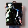 Brock Lesnar Wrestling Illustration Metallposter Personalisierte Wandkunst Retro Vintage Blechschilder für Man Cave Dekoration Raum