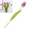Artificial Tulip Flower Real Touch Fake Tulip for Home Kitchen Wedding Decoration Faux Floral Decor