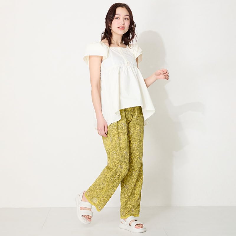 Oriental Traffic OT3229 Padded E Sandals, 2-way, Stable, Women's, 24.0 cm,