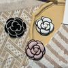 Chic Dongdaemun Retro Flower Brooch: Elegant High-end Pin for Coat and Overcoat