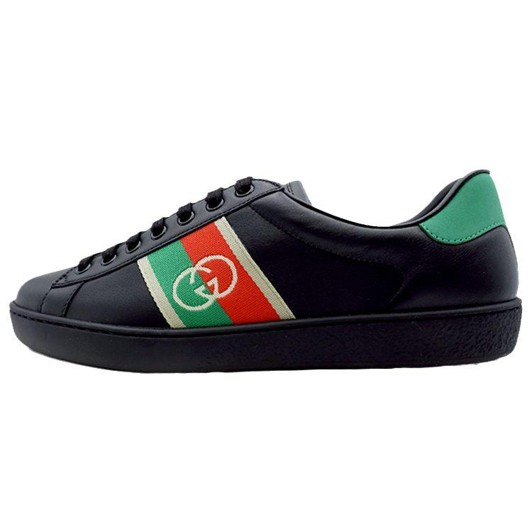 Gucci Ace 'Interlocking G - Black' 644749 1XGM0 1096