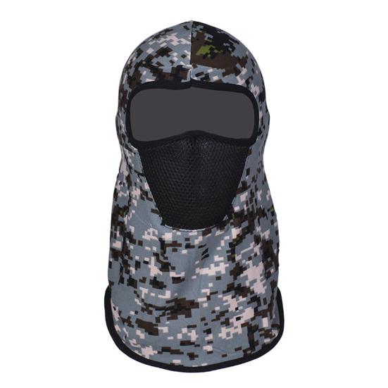Unisex Camouflage Print Dust Proof Full Face Cover Neck Gaiter Cycling Balaclava