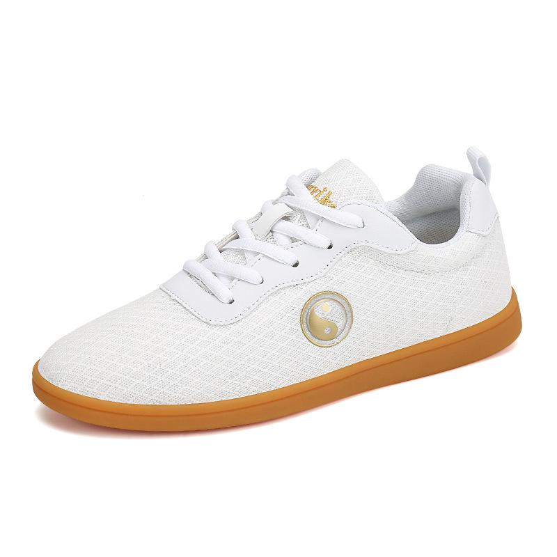 fashion Martial Arts Shoe Unisex Adult Exercise Chinese Traditional Old Beijing Tai Chi Kung Fu Team Performance Match Men Women