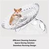 New Acrylic Hamster Running Wheel Extra Large Anti-slip Running Disc Toy Quiet Silent Spinner Pet Exercise Tool Pet Cage Use