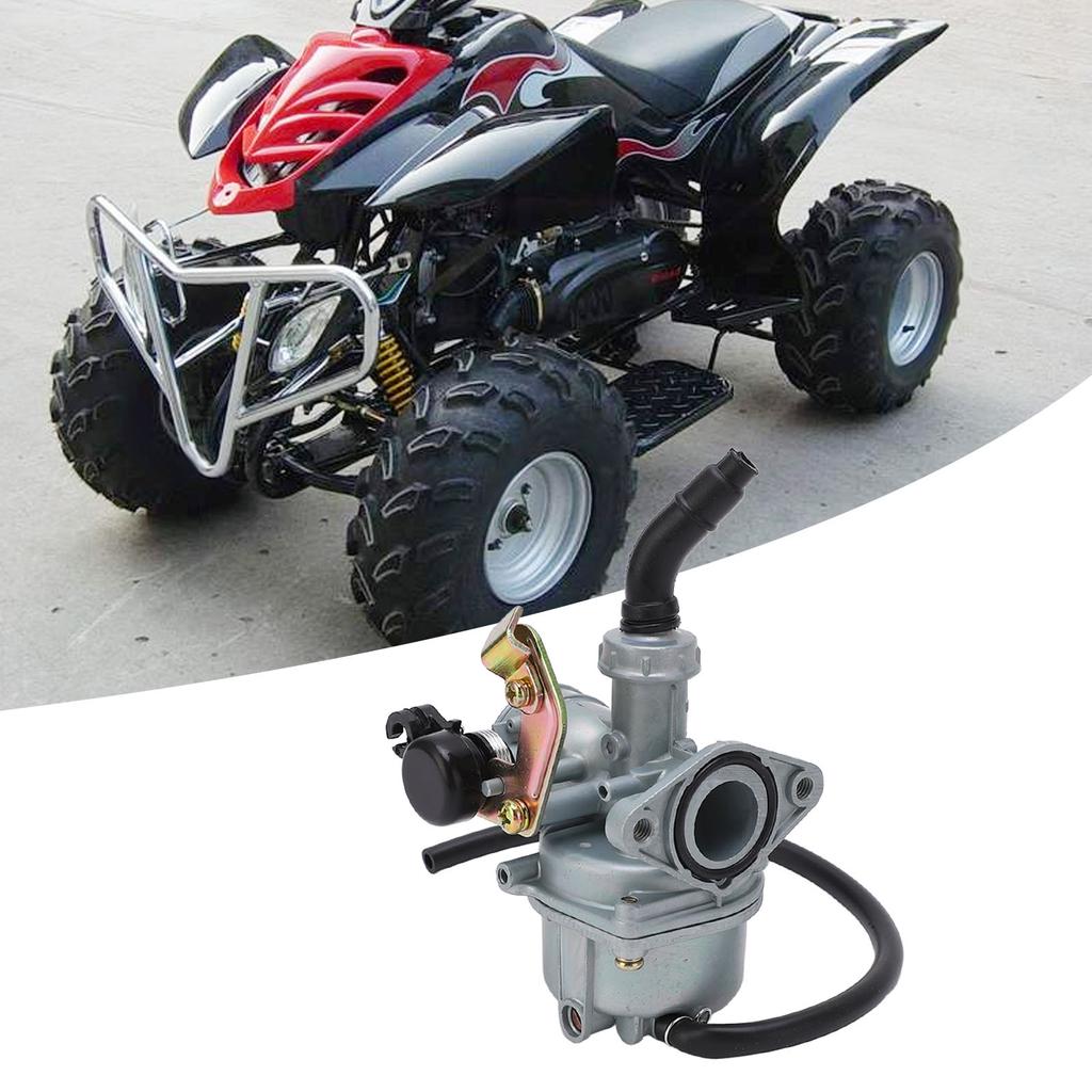 ATV Carburetor 19mm Metal for 50cc to 125cc 4 Stroke Dirt Bikes Go Karts Scooters