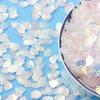 15/30/60g Iridescent Sparkle Seashell PVC Confetti Mermaid Theme Party Decor Glitter Shell Foil Metallic Sequins Under the Sea