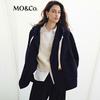 MO&Co. Merino Wool Hooded Double-Faced Coat