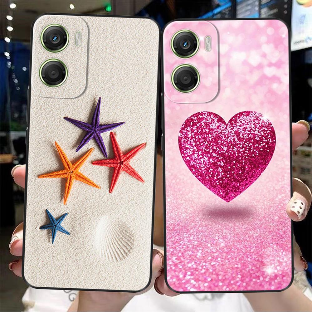 For Motorola Moto G06 Case Silicone Cute Cat Panda Fashion Flowers Love Painted Phone Case For Moto G06 Power MotoG06 Funda Capa