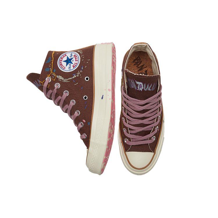 Chuck 70 Bandulu X Chuck 70 Converse High 'Paint Splatter - Cappuccino Base' 169909C