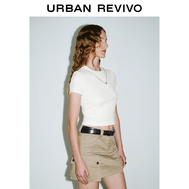 UR Women's Detachable Chain Short Sleeve T-shirt