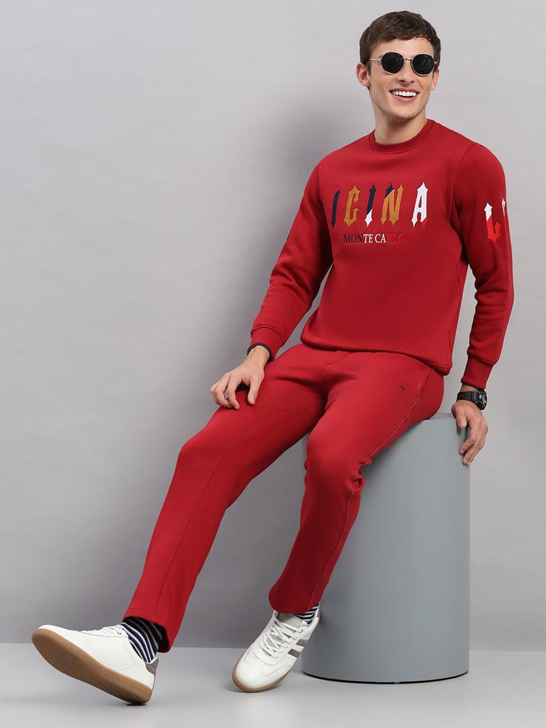 MONTE CARLO Men Collar Full Sleeve Tracksuit