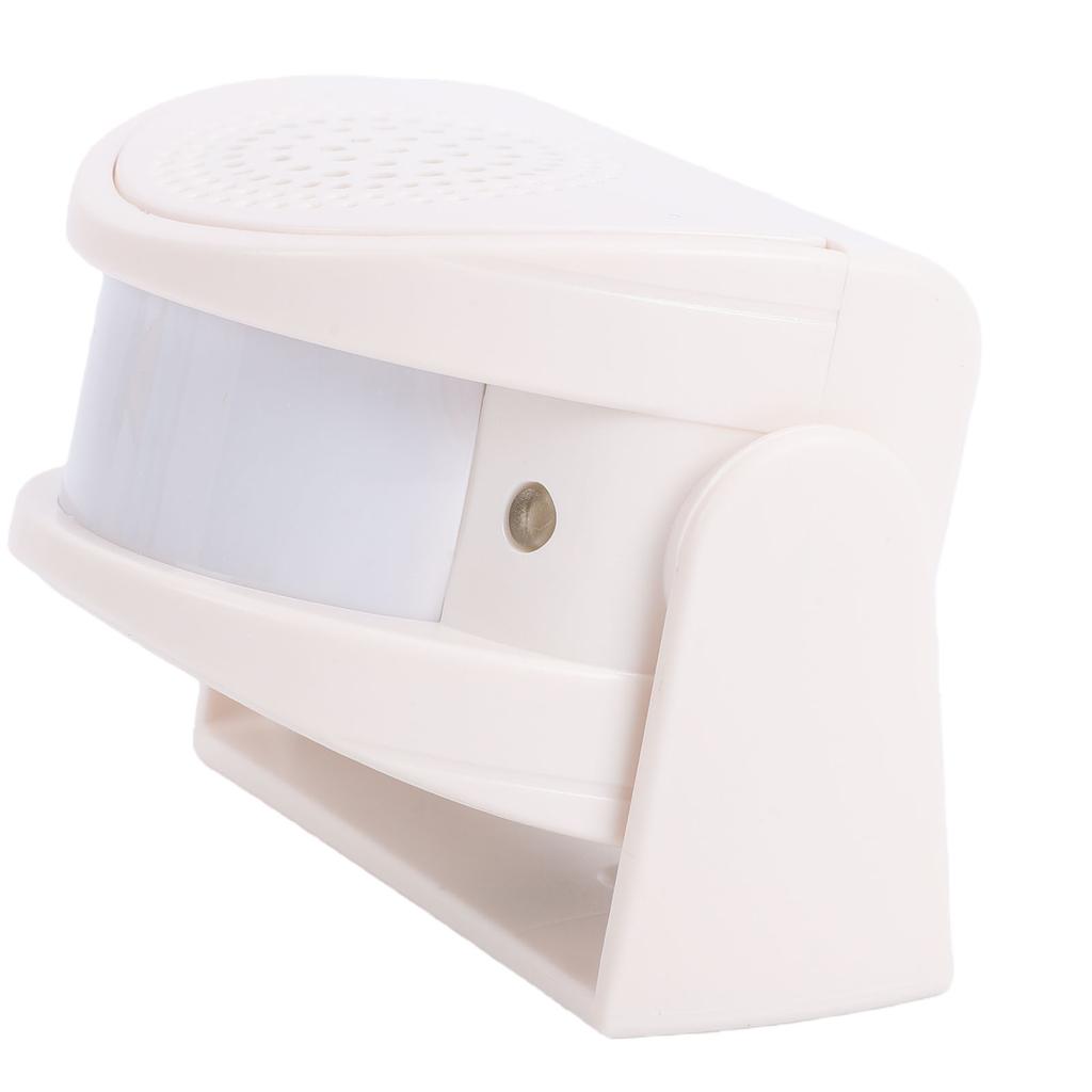 Wireless Infrared Doorbell Wireless Motion Sensor Doorbell Alarm with 32 Ringtones Red Flashing Light 4 Volume Levels