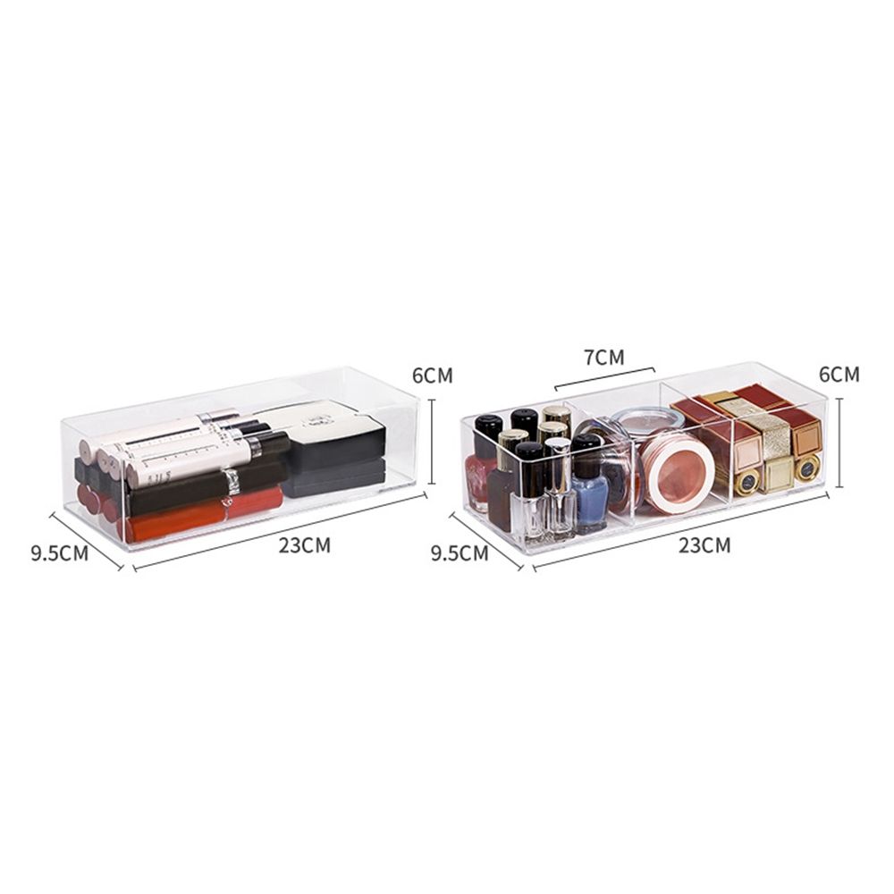 Grid Box Compartment Sundries For Female Divider Box Desktop Drawer Makeup Layered Storage Box