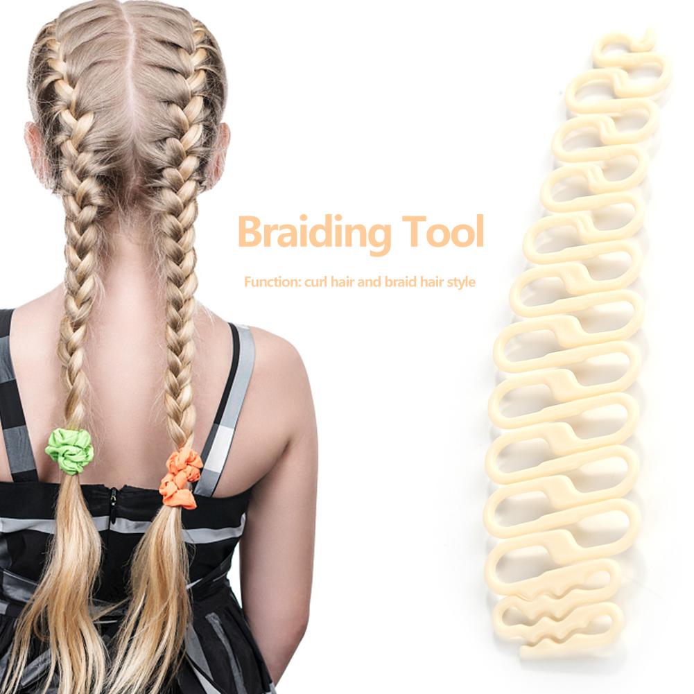 DIY Hair Braiding Hair Roller Magic Twist Curler Styling Braiding Tool Bun Maker