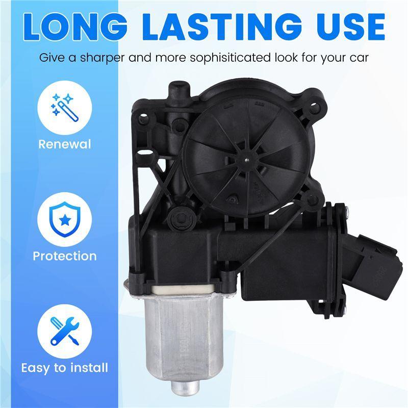Clear Car Front Power Window Lifter Motor For Ford Explorer 2011-2017