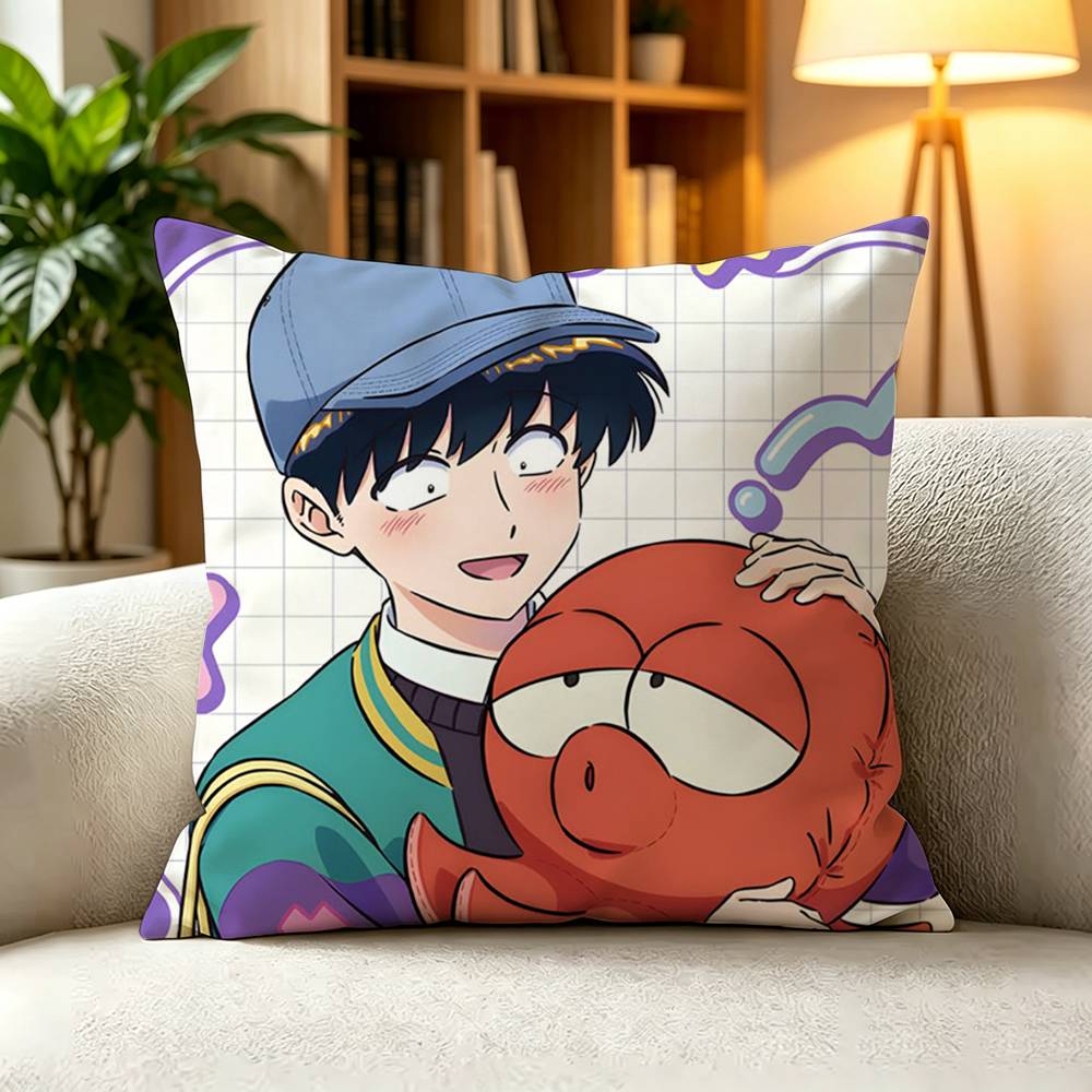 GGo For It Nakamura School BL Anime Pillow Case Square DoubleSided Sofa Cushion Cover Bedroom Bedside Pillow