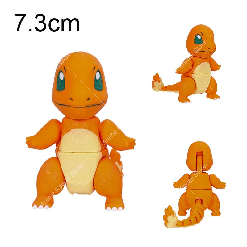 Charizard Xy Action Figure 3D Printed Gliscor Magikarp Morpeko Gengar Cartoon Character Desktop Statue Collectible Toy