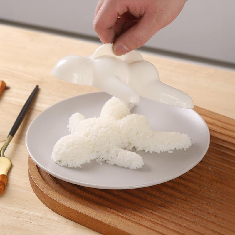 Nonstick Funny Human Rice Ball Maker Mold Japanese Sushi Mold For Home Picnic Travel Camping Diy Lunch