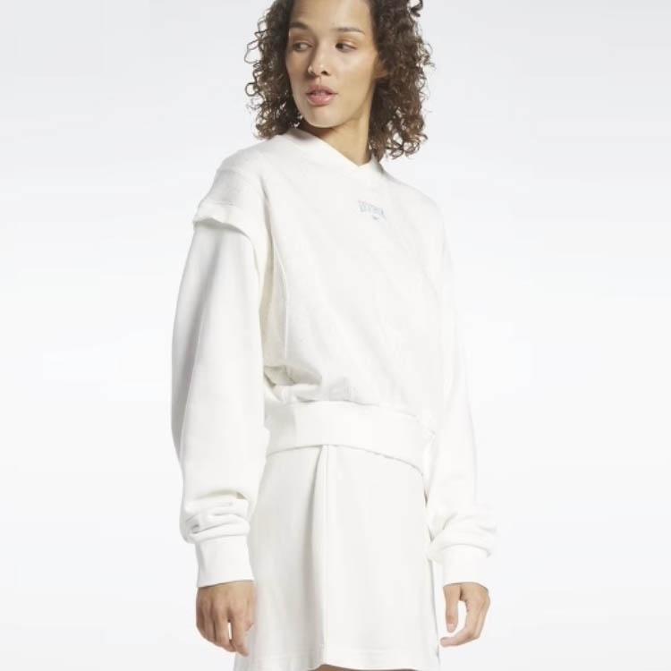 Reebok Sweatshirt Women's White HT7856