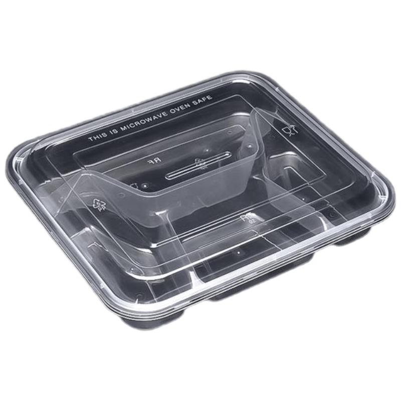 JOYUKE Disposable 4-Compartment Meal Box