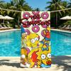 T-THE S-SIMPSONS-ES Anime Cartoon Towel For Outdoor Camping Beach Towel Super Absorbent Quick-Drying Summer Towel