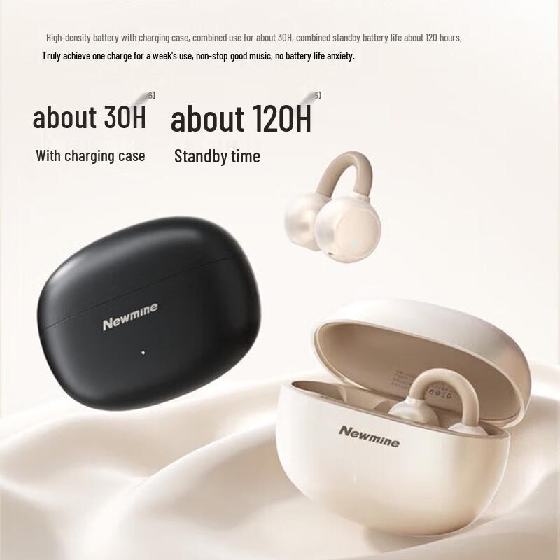 Newman LY13 Open-Ear Clip Bone Conduction Sport Earbuds