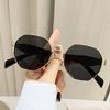 Retro Polygonal Sunglasses European and American Personalized Trendy Women's Sunglasses Fashion Glasses