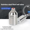 304 Stainless Steel Float Ball Valve 1/2 "3/4" Miniature Fully Automatic Water Level Control Valve Water Full Stop
