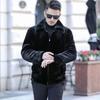 Winter Imitation Mink Imitation Mink Men's Clothing Imitation Mink Velvet Imitation Fur Jacket with Cotton Thickened Short Cotton Coat