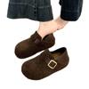 Women's Autumn and Winter New Thick-soled Versatile Shoes, Fleece Warm Shoes and Cotton Shoes