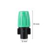 Misting Atomizing Sprayer Garden Irrigation Misting System Watering Supplies 4/5/6/7Way Fogger Nozzle with 1/2" Thread Connector