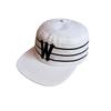 Letter W Cotton Blend Baseball Hat With Wide Brim And Letter Embroidery For Teens