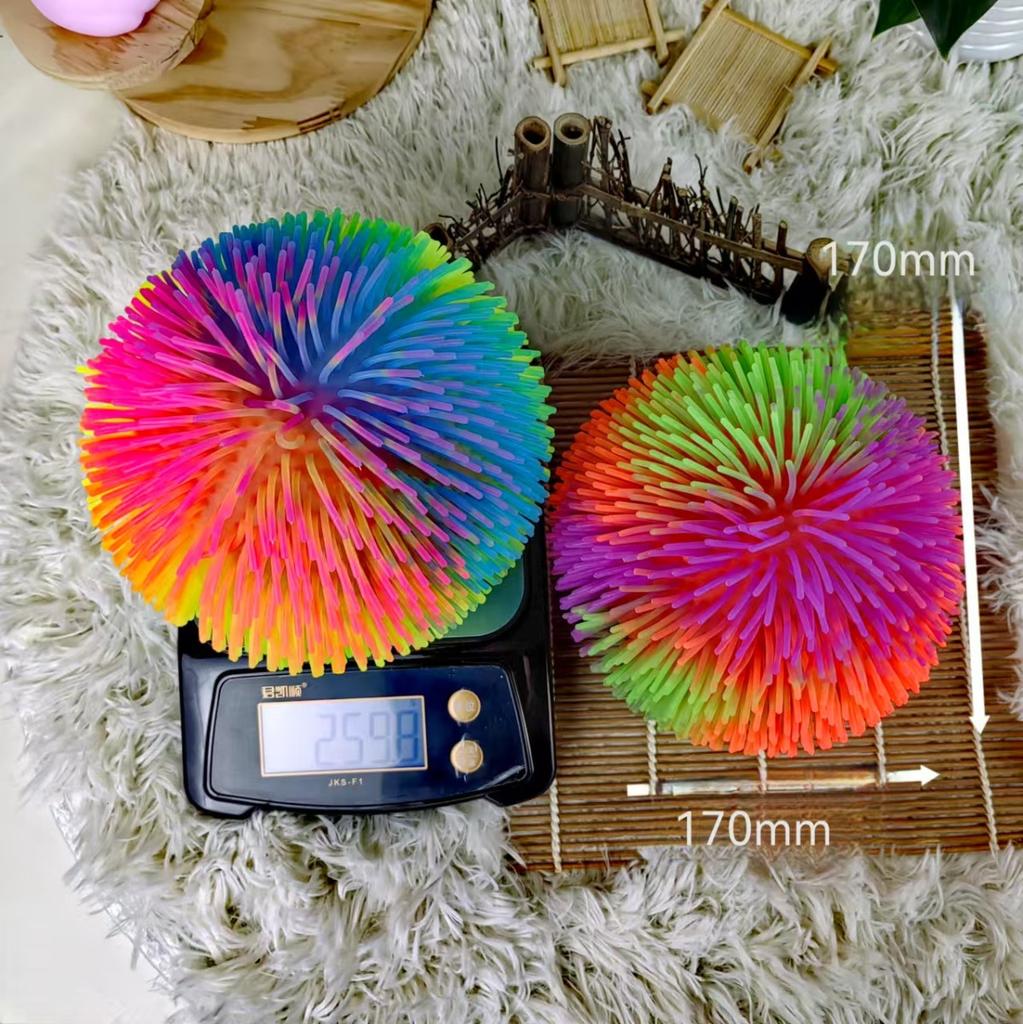 Inflatable Prick Ball Toy, Can Be Made Into A Headband Racket TK