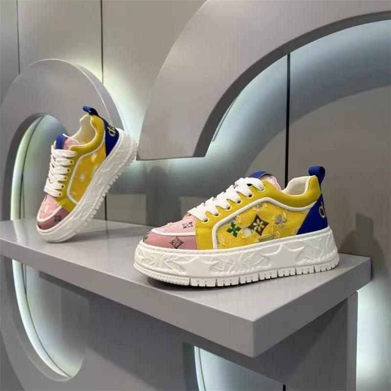 YNN summer casual sports shoes platform canvas board shoes