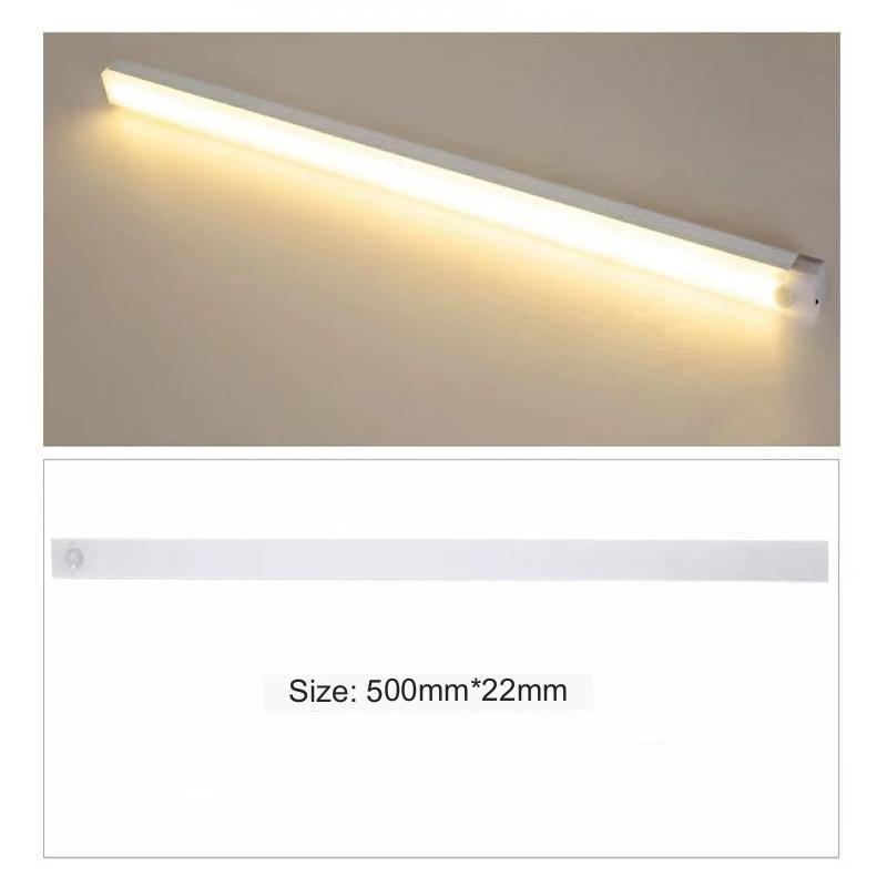 Smart Human Sensing Portable Handheld Charging Night Light Strip Magnetic Suction Walkway Staircase Wine Cabinet Wardrobe Light