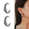 Kenjie 2024 C-Shaped Retro Irregular Earrings for Women - European & American Fashion
