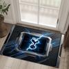 Tottenham Hotspur Design Crystal Velvet Carpet Cozy Non?Slip Printed Rug For Bedroom Living Room Entrance
