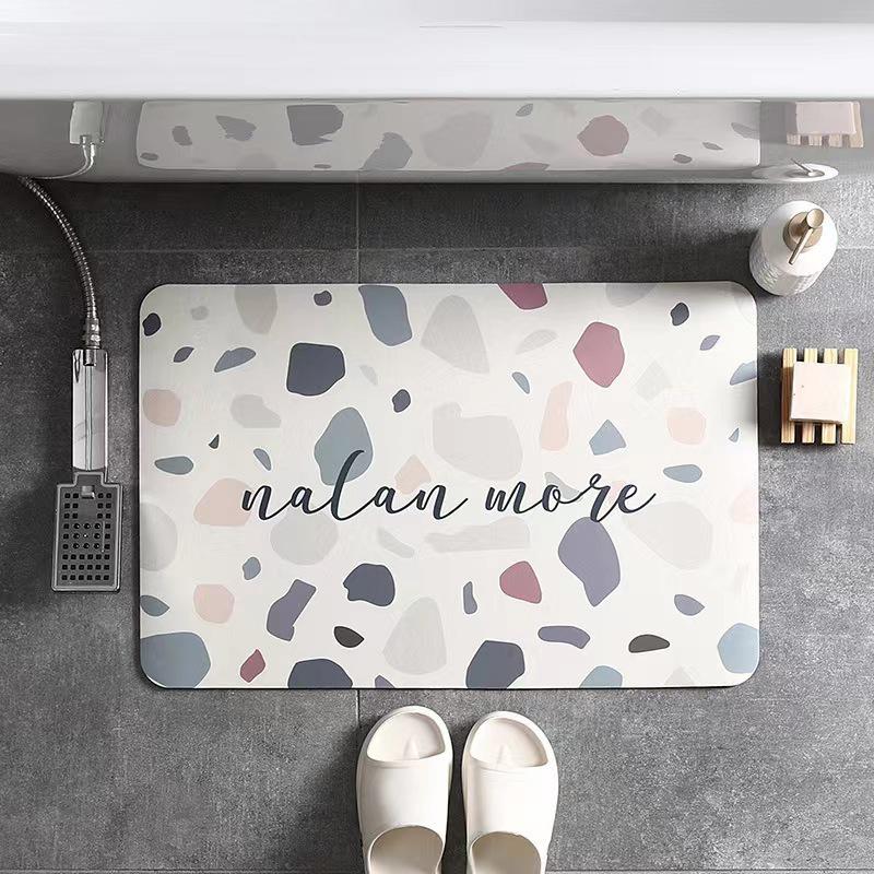 Diatom Mud Non-slip Quick-dry Absorbent Bathroom Mat