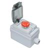 Industrial Control Panel Switch Enclosure with IP67 Protection Resists Moisture and Dust White ABS Body with Screw Terminals