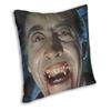 Christopher Lee Dracula 1958 Pillowcase Printed Fabric Cushion Cover Gift VAMPIRE. DRACULA. Pillow Case Cover Bed Square 40X40cm