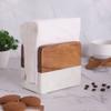 Natural Marble Napkin Holder for Kitchen Dining Table Décor Decorative Holders for Paper Napkins Upright Napkin Dispenser