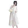 2026 Korean Style Loose Fit Plus Size Artistic Dress - Spring Collection
