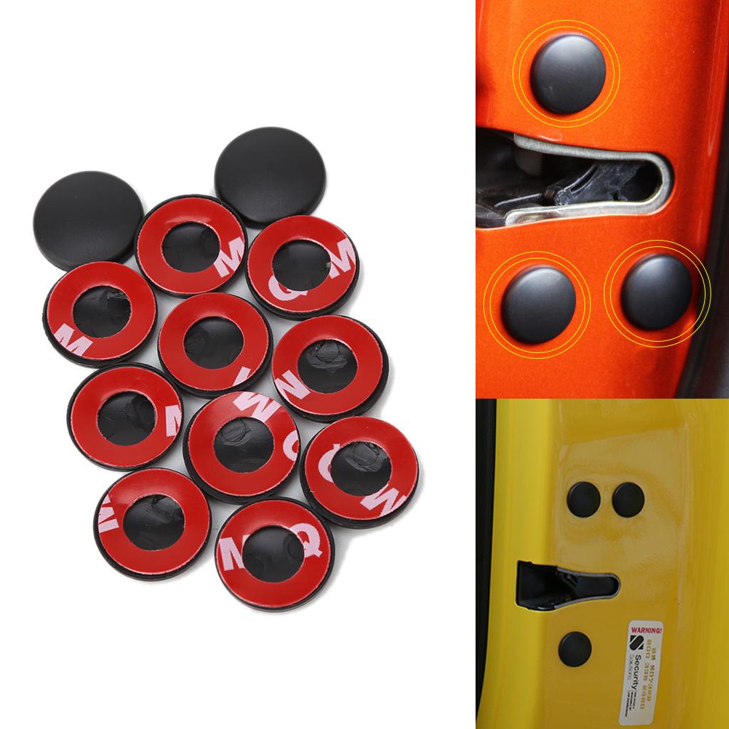 12PCS Door Lock Screw Protector Cover For Land Cruiser 200 Prado FJ150 for RAV4 Camry Highlander Accessories