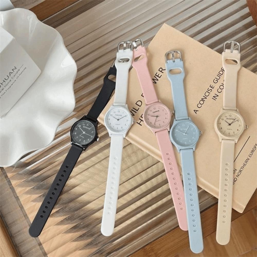 Casual Kids Quartz Watch Multi-color Quartz Clock Fashion Student Wristwatch  For Men and Women
