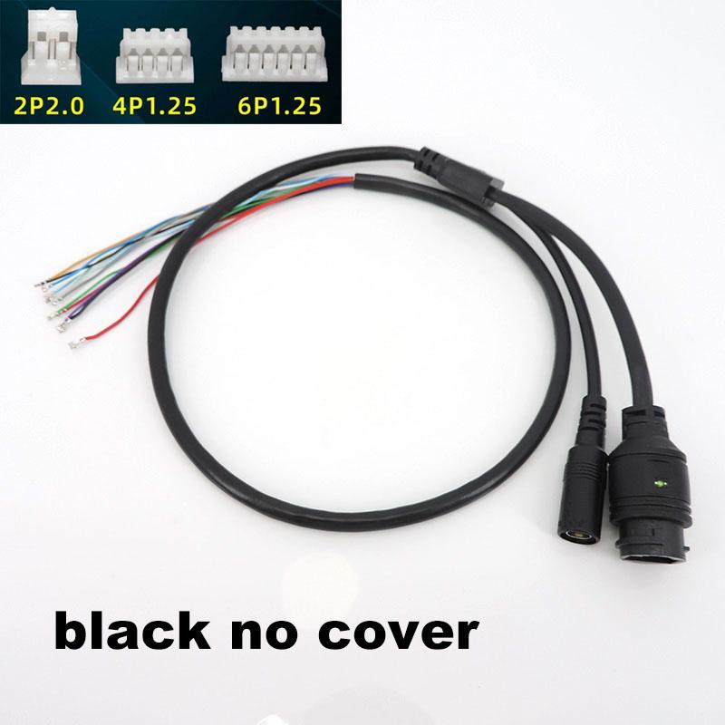 11 core CCTV POE IP netzwerk Kamera PCB Modul video power kabel RJ45 DC buchse Terminallas wasserdicht mit 4/5(+) 7/8(-)